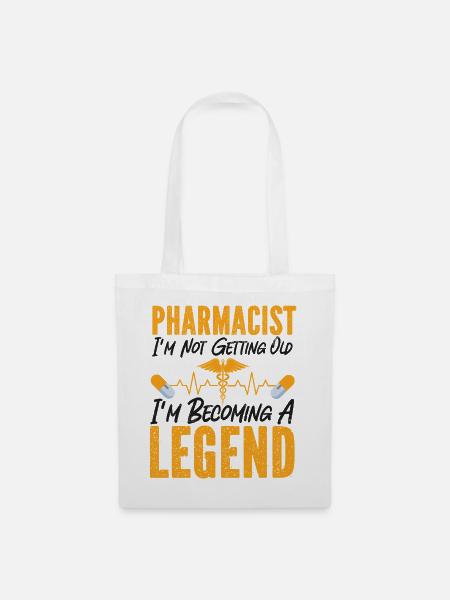 Pharmacy Tech Technician - Stoffbeutel - Weiß