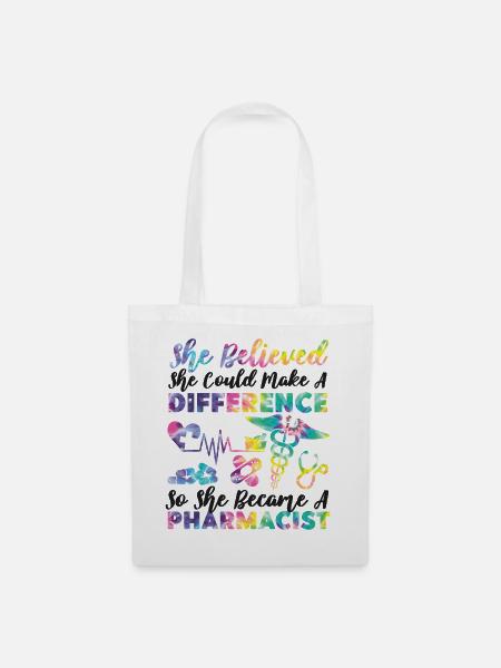 Pharmacy Tech Technician - Stoffbeutel - Weiß