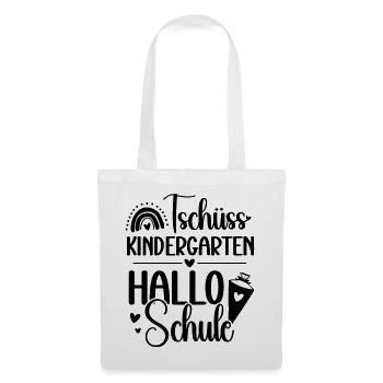 Hello School – School Child 2026 - First Day of School - Tote Bag - white - Front