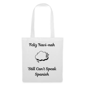 Feliz Navi-Quelque chose... J’ai pris le français - Sac en tissu - blanc - Devant