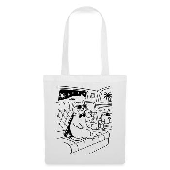 Fame Cat Cat Glamour Star Celebrity - Tote Bag - white - Front