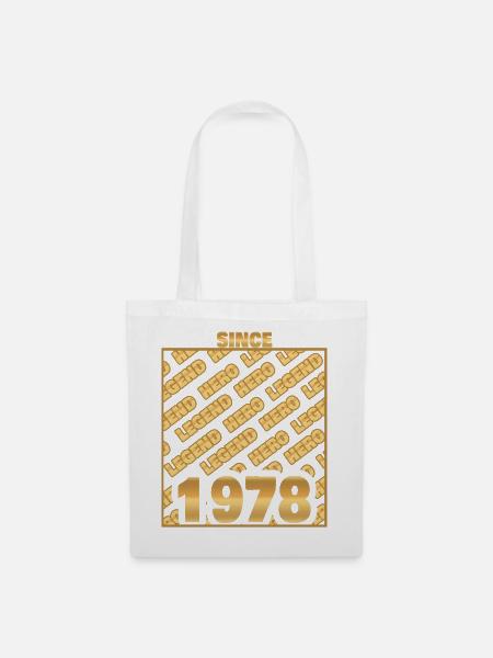 Hero 1978 - Stoffbeutel - Weiß