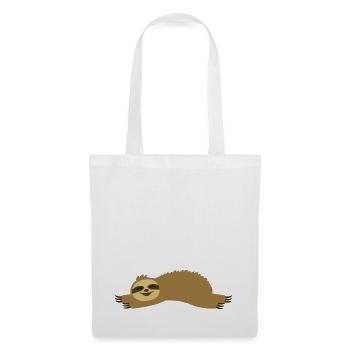 la paresse - Sac en tissu - blanc - Devant