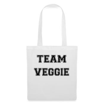 Team Veggie - Stoffbeutel - Weiß - Vorne