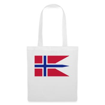 norway flag - Stoffbeutel - Weiß - Vorne