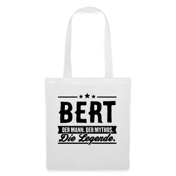 Man Myth Legend Bert - Sac en tissu - blanc - Devant