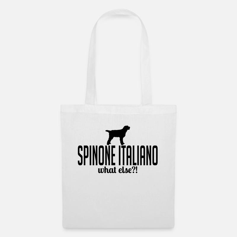 SPINONE ITALIANO what else - Stoffbeutel - Weiß