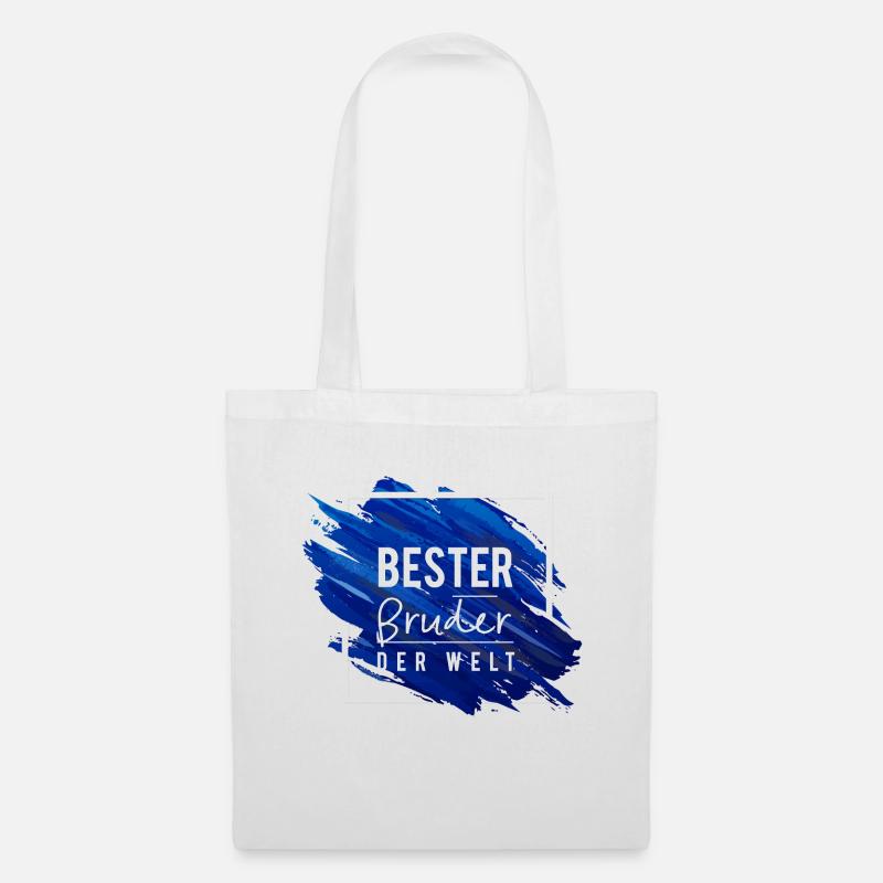 Bester Bruder der Welt 2 - Stoffbeutel - Weiß