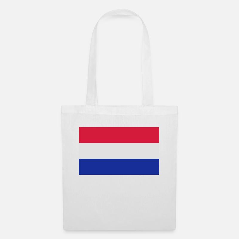 Netherlands, Niederlande - Stoffbeutel - Weiß