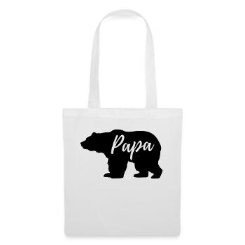 Daddy Bear - Tote Bag - white - Front