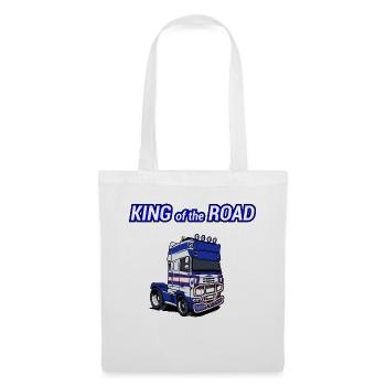 King of the Road - Stoffbeutel - Weiß - Vorne