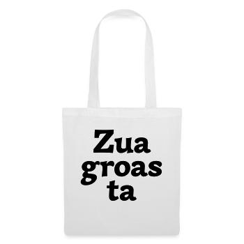 Zuagroasta - Stoffbeutel - Weiß - Vorne