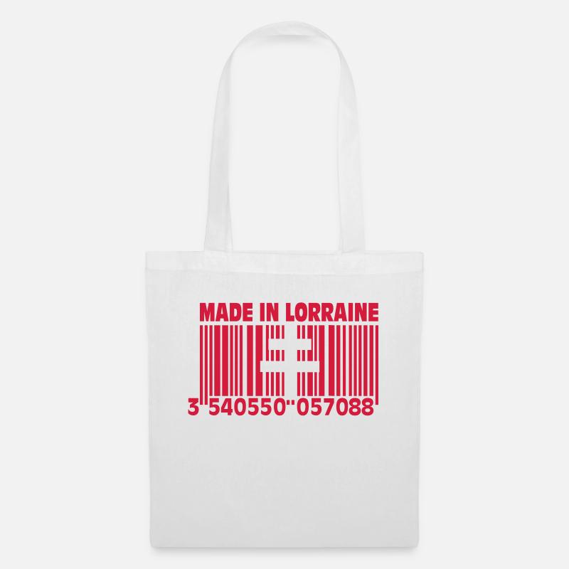 Made in Lorraine II - Tote Bag - white