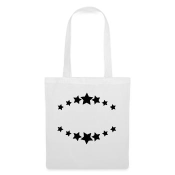 Stars / / badge / / text field / / Logo / / Icon / - Tote Bag - white - Front
