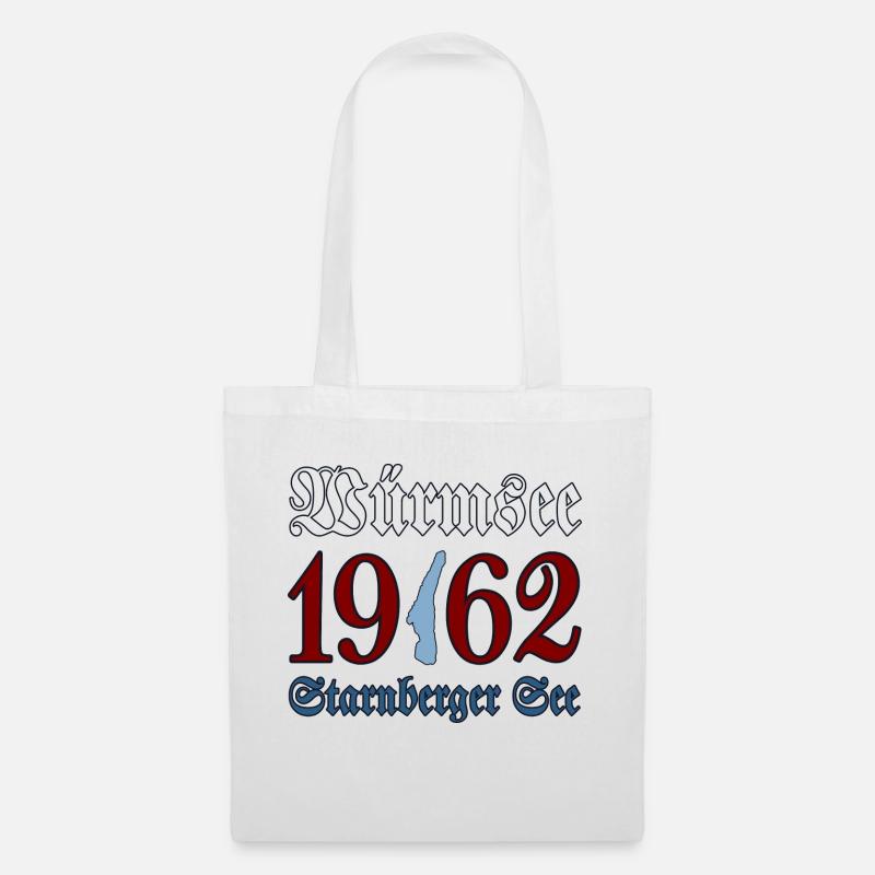 1962 Würmsee - Starnberger See - Stoffbeutel - Weiß
