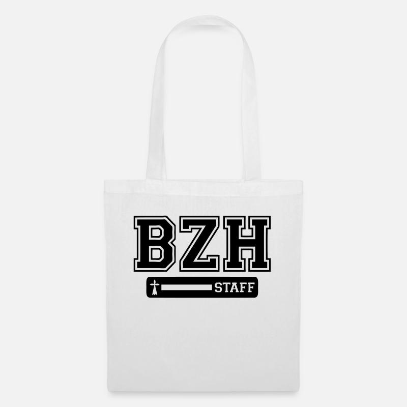 breizh Personal-Logo - Stoffbeutel - Weiß