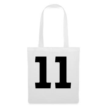 11 - Stoffbeutel - Weiß - Vorne