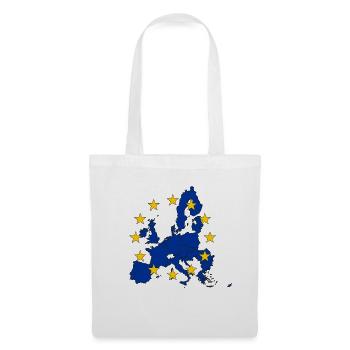 Europäische Union - Stoffbeutel - Weiß - Vorne