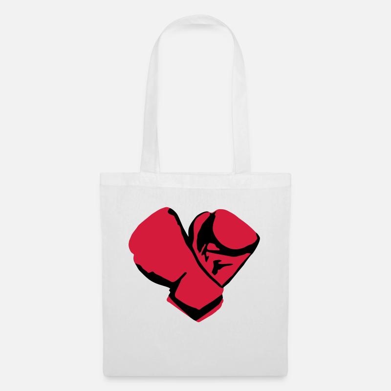Boxing gloves - Sac en tissu - blanc