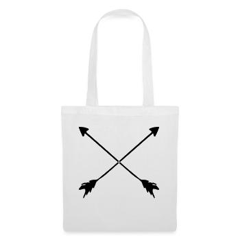 Hipster Sketched Arrows - Tote Bag - white - Front