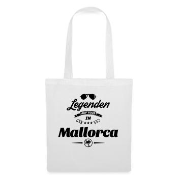 mallorca legenden - Stoffbeutel - Weiß - Vorne