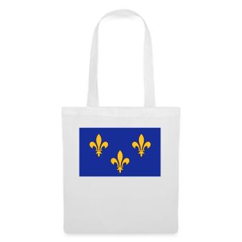 Île de France - Sac en tissu - blanc - Devant