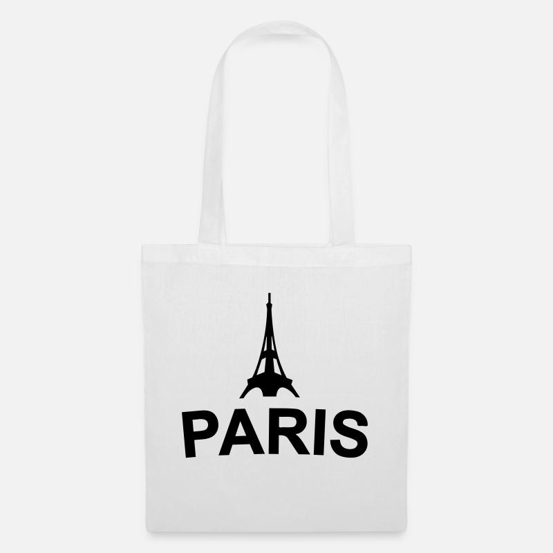Paris - Tote Bag - white