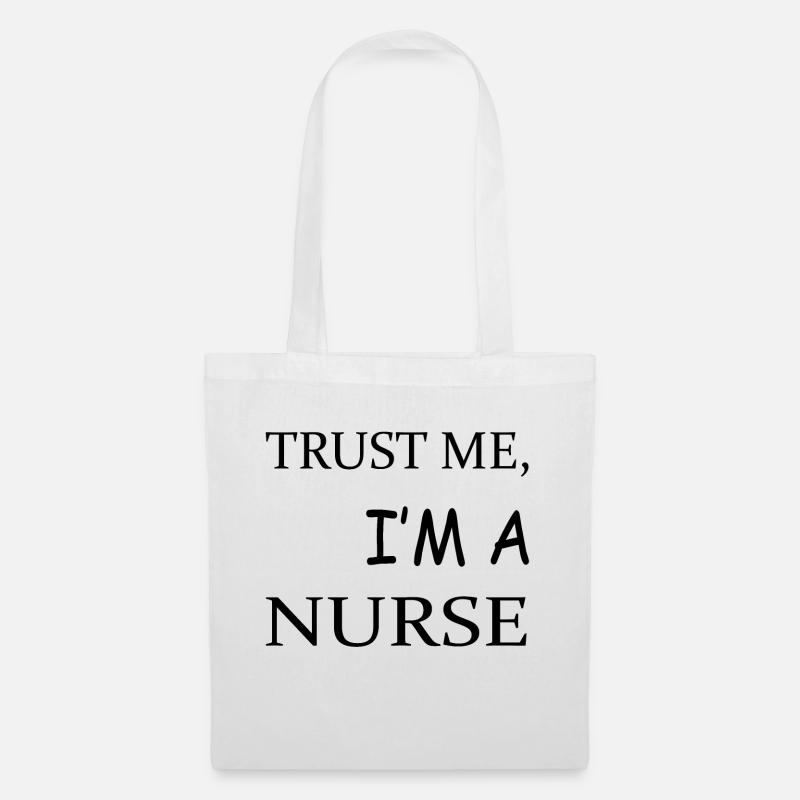 Nurse - Stoffbeutel - Weiß