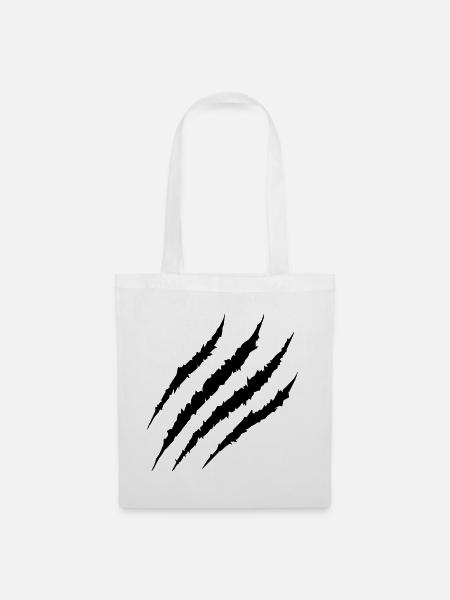 Griffe de l’ours - Sac en tissu - blanc