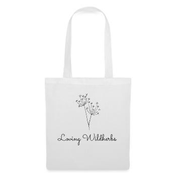 Loving Wildherbs - Stoffbeutel - Weiß - Vorne