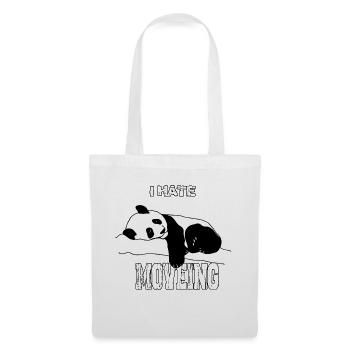 I hate movement funny design - Tote Bag - white - Front
