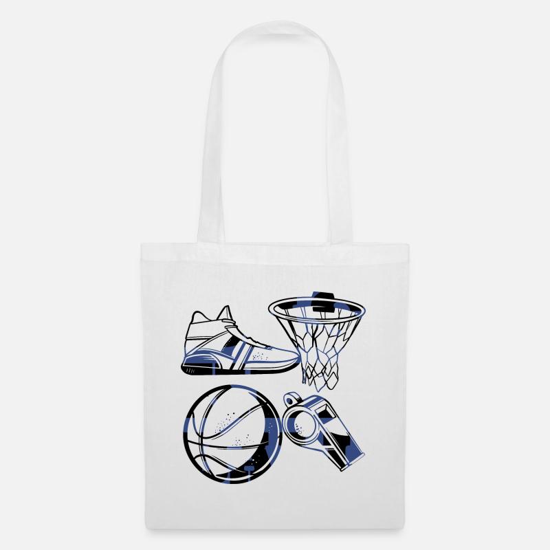 Basketteur - Sac en tissu - blanc
