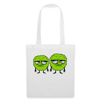 2 Monsters Roll Eyes - Tote Bag - white - Front