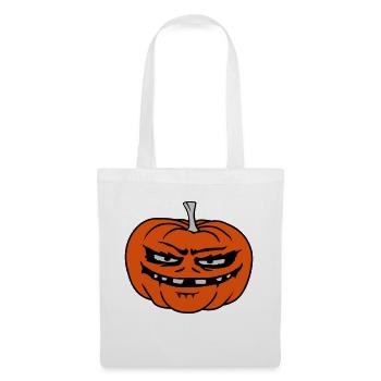 Evil Pumpkin Comic Halloween - Tote Bag - white - Front