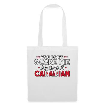 Canadian Flag Canadian Roots Gift - Tote Bag - white - Front