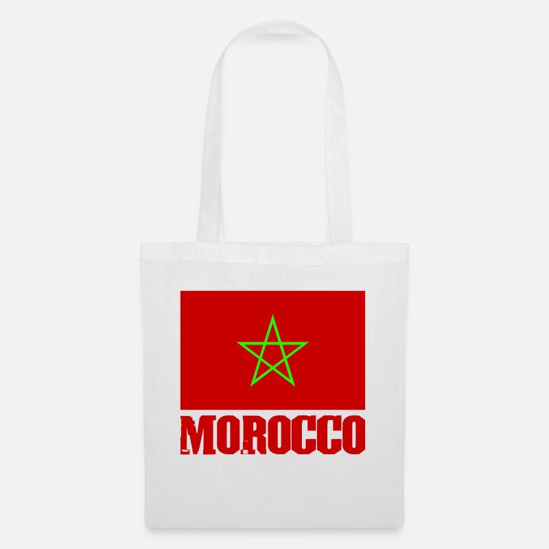 Morocco - Stoffbeutel - Weiß