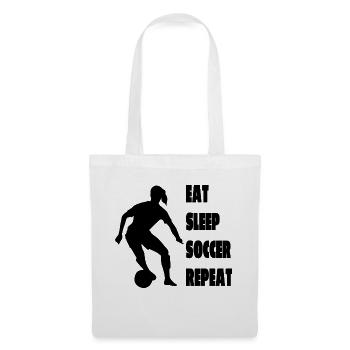 Équipe de football Football Player Football Design - Sac en tissu - blanc - Devant