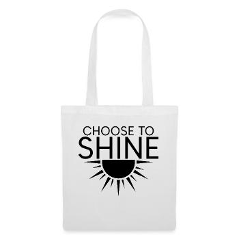 Choisissez de briller 3 - Sac en tissu - blanc - Devant