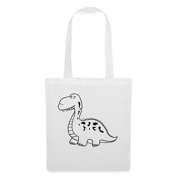 dino - Sac en tissu - blanc - Devant