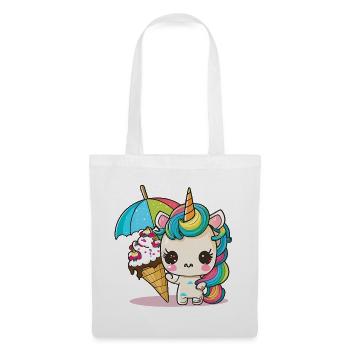 Sweet Dreams: A Unicorn - Tote Bag - white - Front
