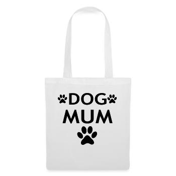 Hund Dog - Stoffbeutel - Weiß - Vorne