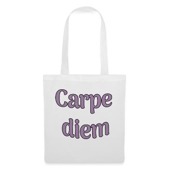 Carpe diem - Tote Bag - white - Front