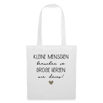 Abschiedsgeschenk Pädagogin - Stoffbeutel - Weiß - Vorne
