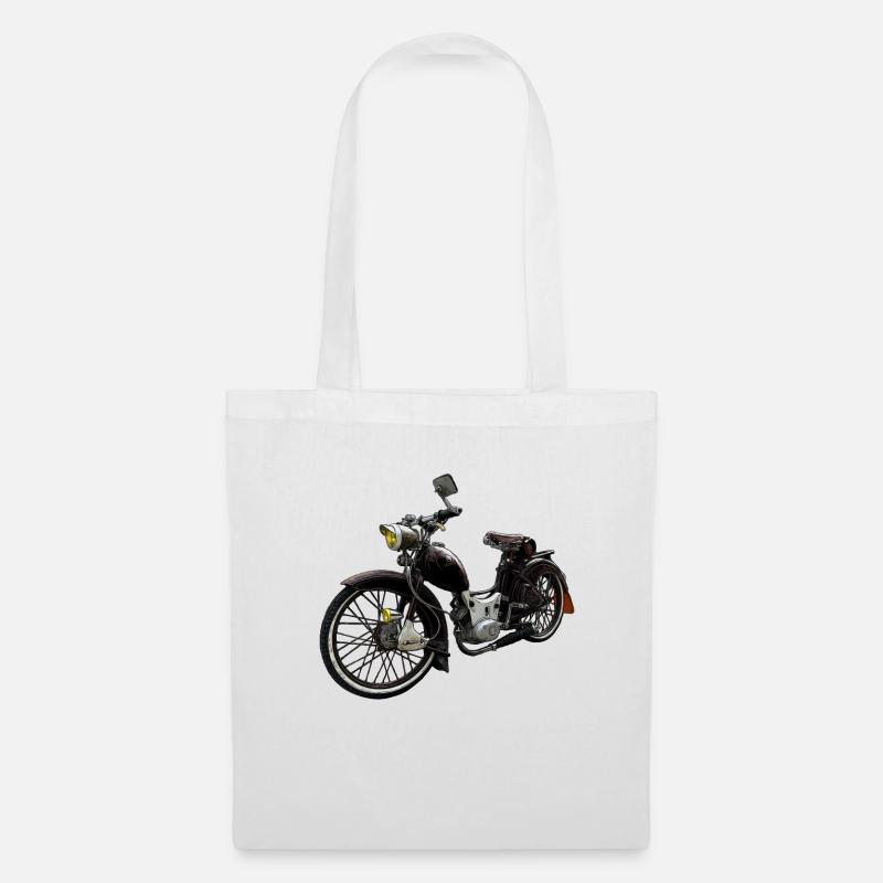 Simson Custom SR2 Umbau Rat Rod - Stoffbeutel - Weiß