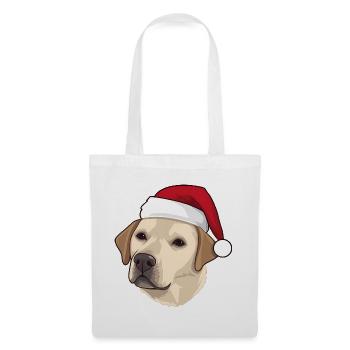 Labrador Santa Dog Lover - Tote Bag - white - Front