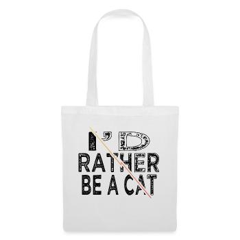 Pet Cat Cat Face Tshirts Big Cat Gift AW - Tote Bag - white - Front