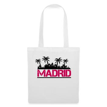 madrid - Stoffbeutel - Weiß - Vorne