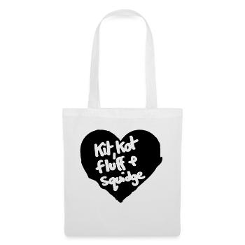 Kit Kot Fluff & Squidge - Tote Bag - white - Front