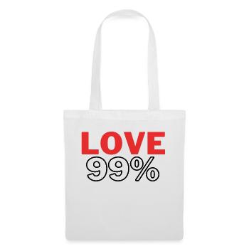 Love99% - Tote Bag - white - Front