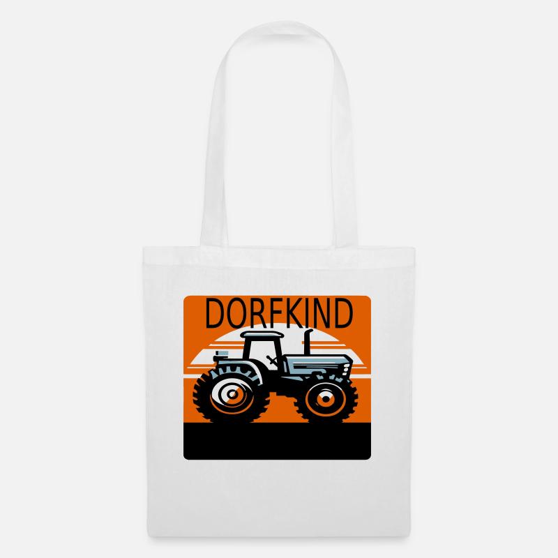 Dorfkind - Stoffbeutel - Weiß